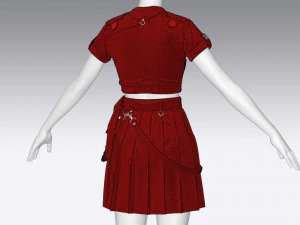 women outfit 3D Model