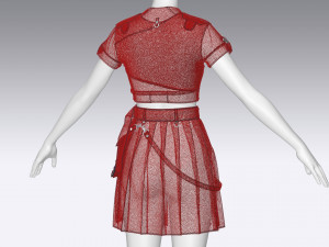 women outfit 3D 모델