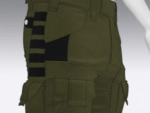 tactical pants 3D Model
