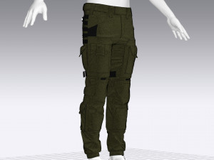 tactical pants Modelo 3D