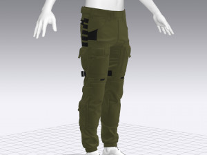 tactical pants Modelo 3D