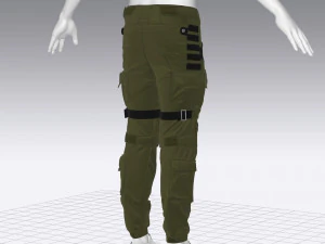 tactical pants 3D Model