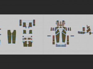 tactical pants Modelo 3D