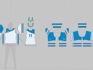 women sports outfit 3D Модель