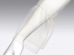 vestido feminino Modelo 3D