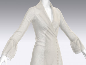 women dress 3D Model