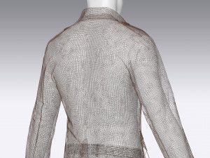 Mens coat 3D Модель