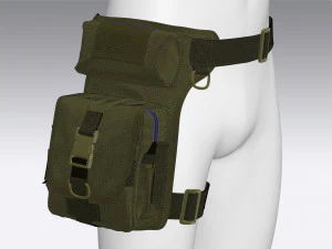 soldier tactical bag 3D Model