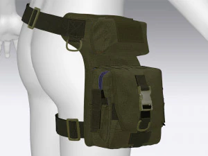 soldier tactical bag 3D Model