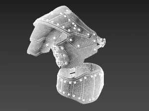 가죽 갑옷 3D 모델