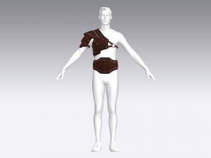 leather armor Modèle 3D