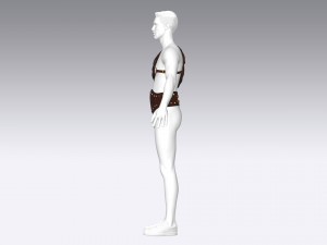 leather armor Modèle 3D