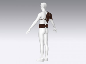 leather armor Modèle 3D