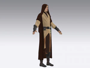 fantasia fant&aacute;stica de jedi fic&ccedil;&atilde;o cient&iacute;fica Modelo 3D