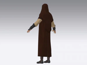 fantasia fant&aacute;stica de jedi fic&ccedil;&atilde;o cient&iacute;fica Modelo 3D