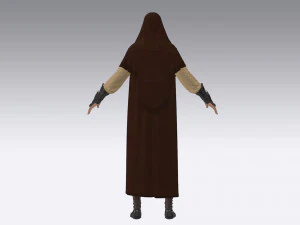 fantasia fant&aacute;stica de jedi fic&ccedil;&atilde;o cient&iacute;fica Modelo 3D