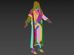 fantasia fant&aacute;stica de jedi fic&ccedil;&atilde;o cient&iacute;fica Modelo 3D