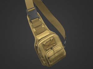 Tactical Bag 2 3D Model