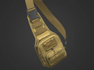 Тактическая сумка 2 3D Модель