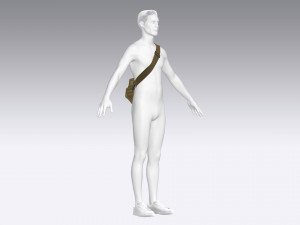 Tactical Bag 2 3D Model