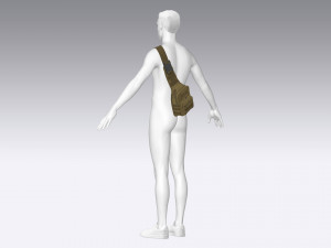Tactical Bag 2 3D Model