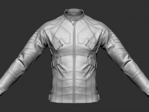 Cyberpunk leather jacket 3D मॉडल
