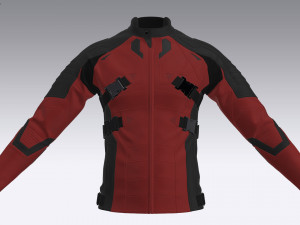 Cyberpunk leather jacket 3D मॉडल