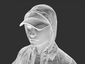 Male urban set Modelo 3D