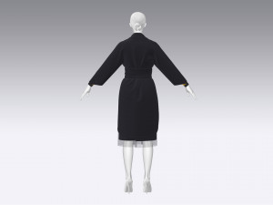 Renaissance dresses Modello 3D