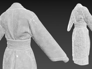 Renaissance dresses Modello 3D