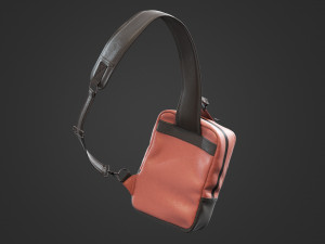 Messenger bag 3D Model