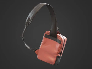 Messenger bag 3D Model