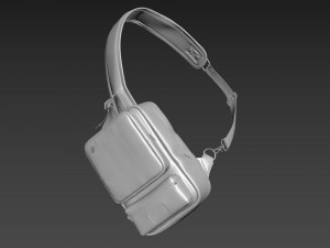 Messenger bag 3D Model