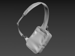 Messenger bag 3D Model