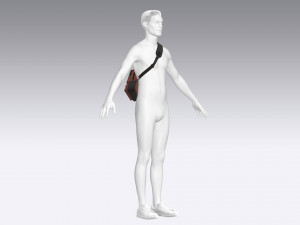 Messenger bag 3D Model