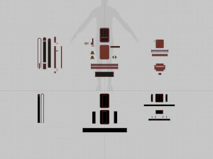 Messenger bag 3D Model