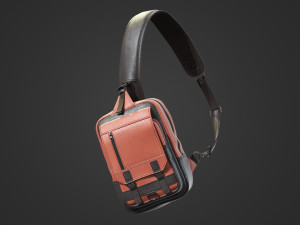 Messenger bag 3D Model