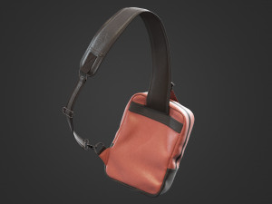 Messenger bag 3D Model