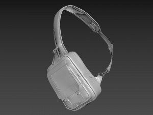 Messenger bag 3D Model