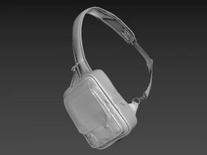 Messenger bag 3D Model