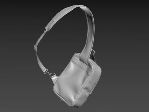 Messenger bag 3D Model