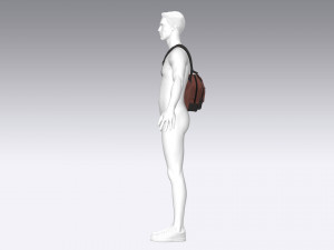 Messenger bag 3D Model