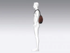 Messenger bag 3D Model
