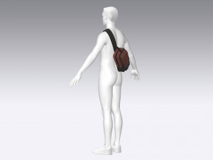 Messenger bag 3D Model