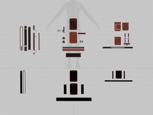 Messenger bag 3D Model
