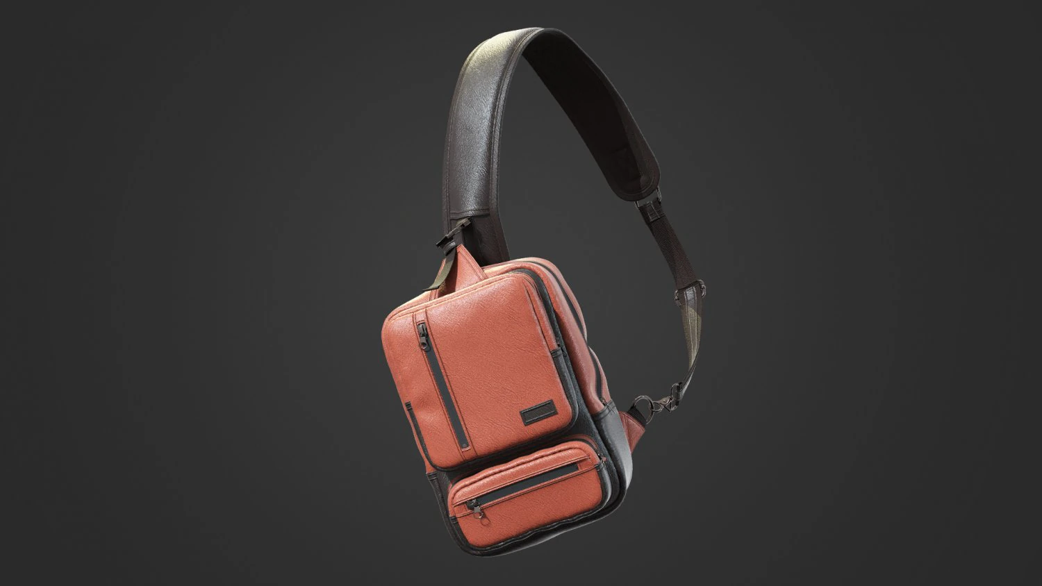 Messenger bag 3D Model .c4d .max .obj .3ds .fbx .stl .blend 