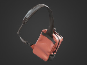 Messenger bag Modelo 3D
