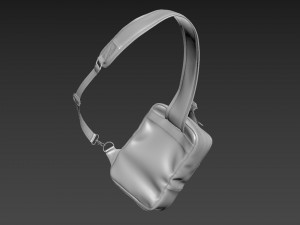 Messenger bag Modelo 3D