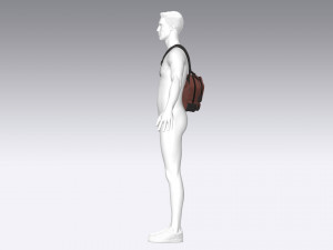 Messenger bag Modelo 3D