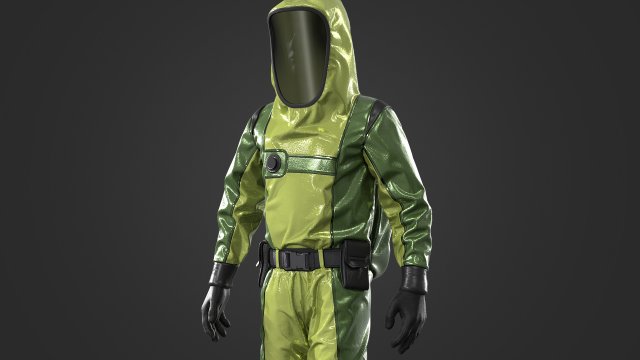 Chemical protection 1 3D 模型 .c4d .max .obj .3ds .fbx .stl .blend 